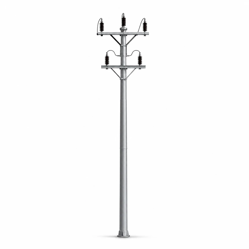 Double Circuit Steel Pole